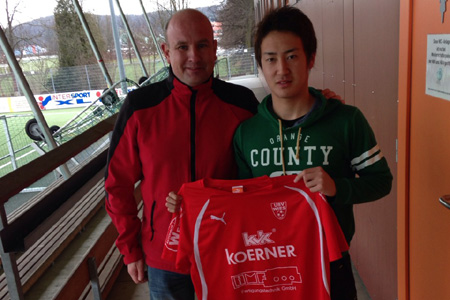 浅沼 悠　オーストリアリーグ契約