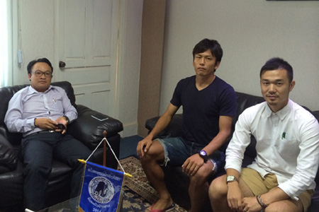 山形雄介　ラオスリーグ移籍