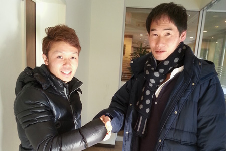 池田雄大選手と泉代表