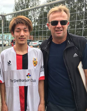 荒川晶平　オーストラリア独立リーグ契約