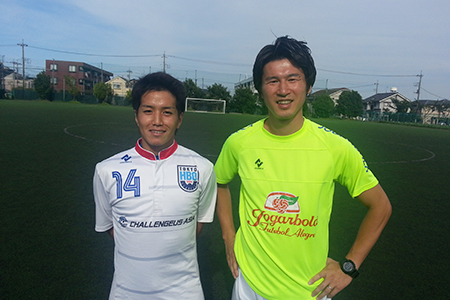 田中薫平選手取材