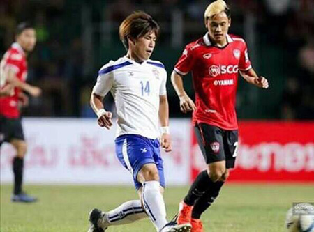 村田勝利選手　ラオスプレミアリーグ選抜2017