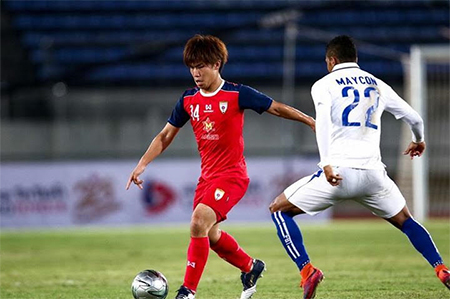 村田勝利選手 AFC Cupプレーオフ2017 出場