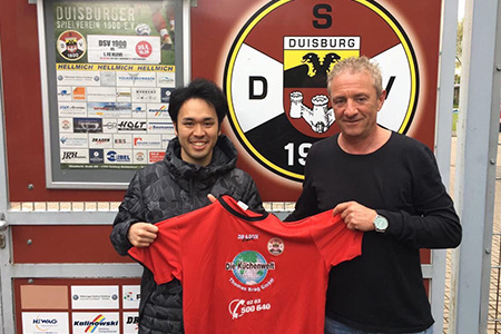 友利晧 ドイツ6部リーグ契約