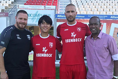 青木優斗選手 ドイツ5部契約