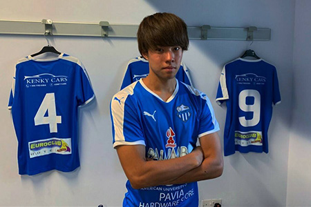 昼間拓海選手 マルタ2部契約